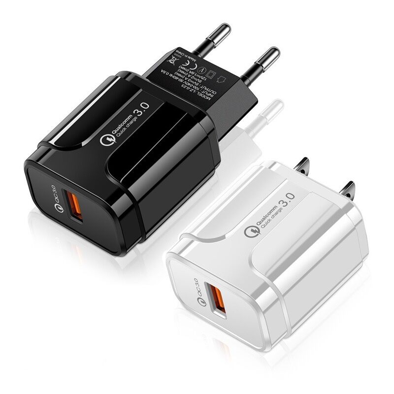 

Quick Charge 3.0 USB Charger QC3.0 Fast Charging EU US Plug Adapter Wall Mobile Phone For Samsung S 8 9 note 4 5 10 Xiaomi Huawei