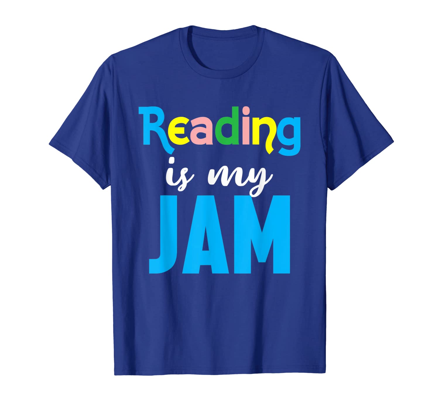 

funny reading is my jam i love to read books gift t-shirt, White;black