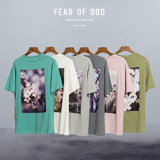 

Flowers Shirts Streetwears Fog Fashion Short Tees Summ Men Print T Fear Os Floral Hoodies Sleeves Essentials Jcps Pullover Sweashirts O Wdhh, Black