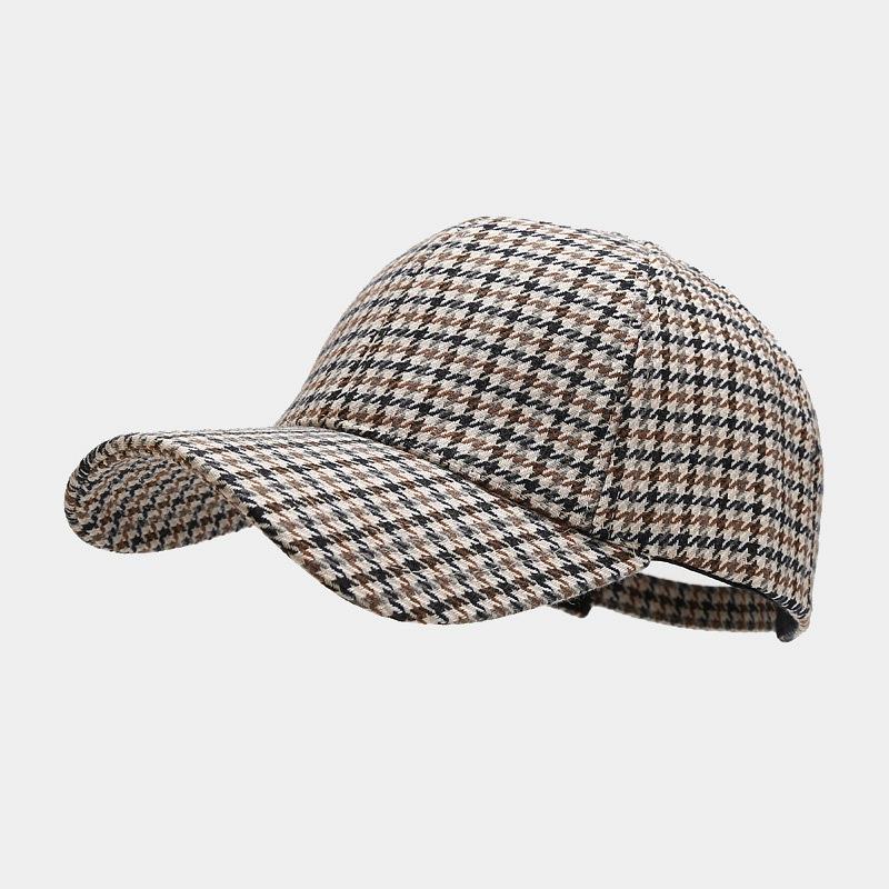 

Berets Plaid Baseball Cap Outdoor Sports Caps Snapback Casual Women Men Visor Hat Couples Hip Hop Hats Gorras Viseras