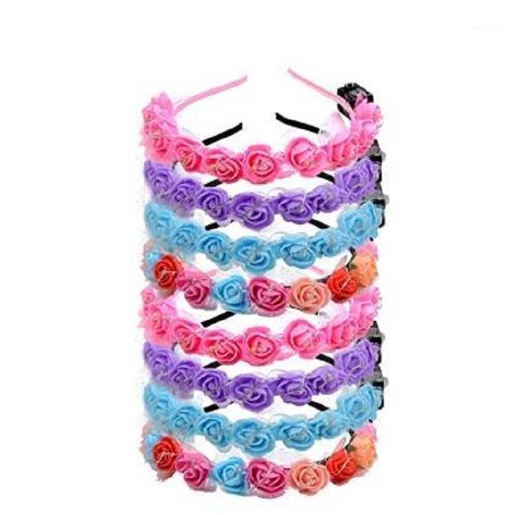 

Party Decoration Flower Headdress Glowing Light Garland Headband Flash Wreath Easter Wedding Valentines Day Birthday Gift