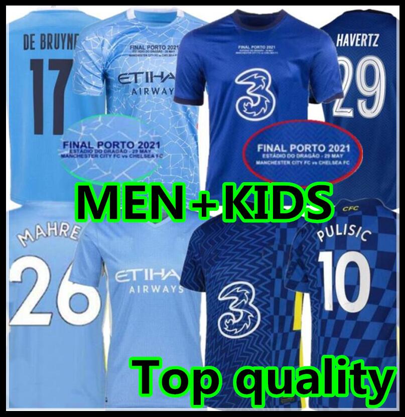 

2020 2021 Manchester soccer jersey 20 21 22 finals CITY FODEN RUBEN MAHREZ FERRAN DE BRUYNE KUN AGUERO football shirts MAN men kids PULISIC, Black;yellow