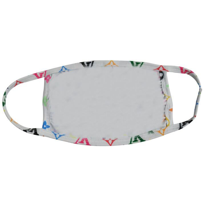 

18 style brand fashion unisex face mask washable breathable luxury designer style mask trendy print reusable windproof anti-dust cycling masks