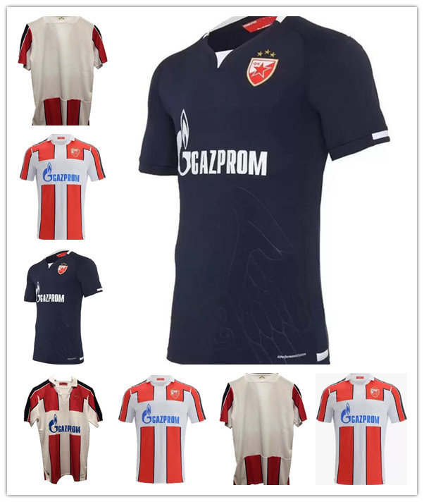 

Classy Red Star Belgrade 21-22 Home soccer Jersey 2021 2022 custom football shiirts camiseta de fUtbol S-2XL