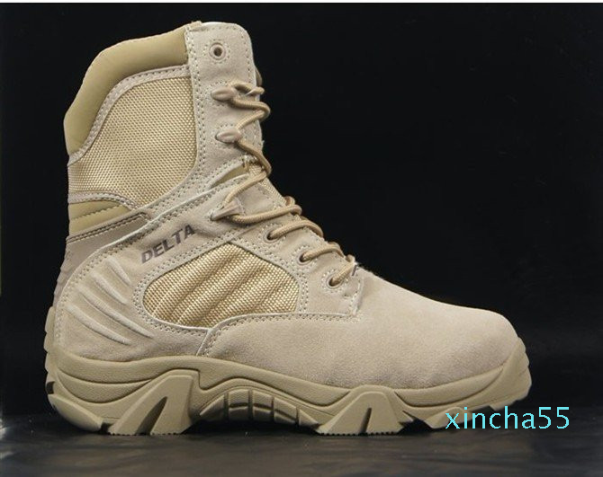 

Delta Tactical Boots,Military Desert Combat Boots Shoes Summer Breathable Boots,SAND AND BLACK,EUR SIZE 39-45, Click the pic you want