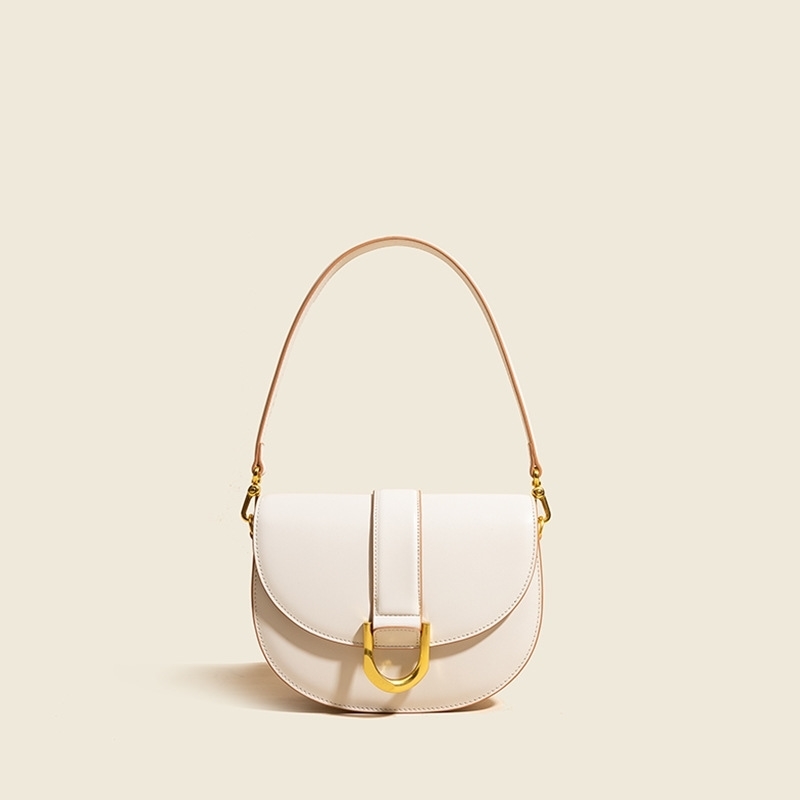 

Women Luxurys Designers Bags 2021 spring buckle armpit casual versatile One Messenger Hand saddle Designer Handbag Handbags Totes Crossbody Bag