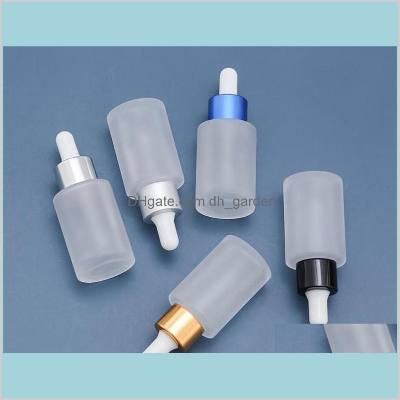 

Packing Office School Business Industrial 30Ml Small Empty Glass For Oil Eye Dropper Bottles Refillable Bottle With Metal Screw Mouth