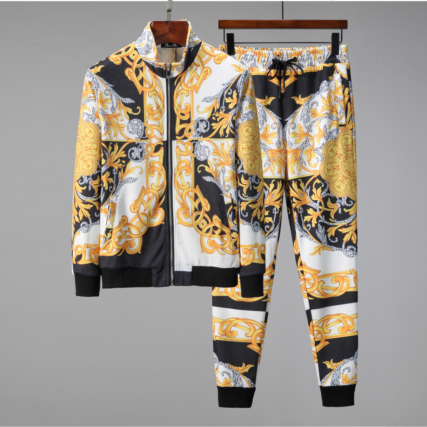Suisses de survêtement pour hommes Sweat à capuche de groupe de paris + pantalon sweatshirts masculins vestiment