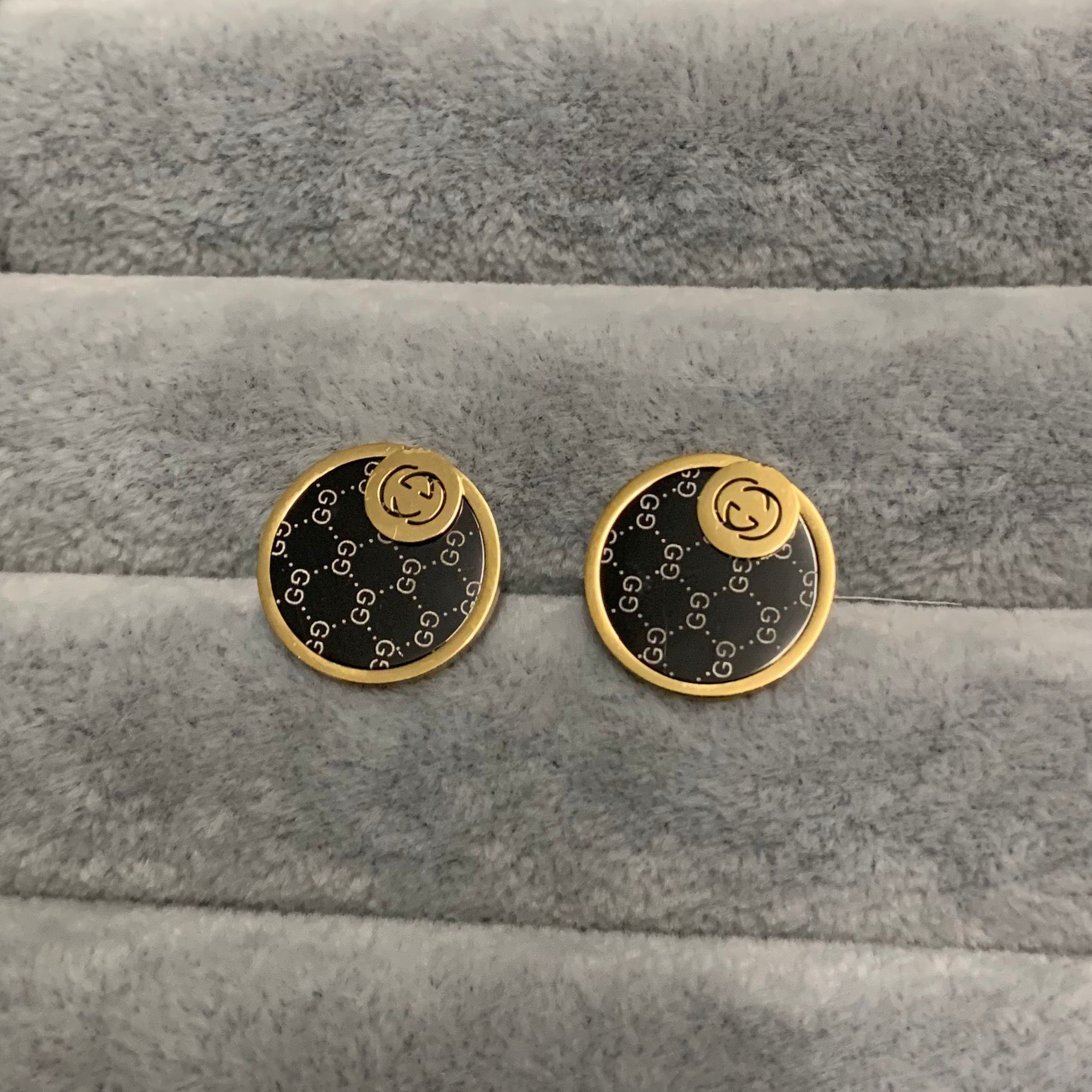 

2021 Factory wholesale price Top quality flower silver letter Stud Ear ring Jewelry gold rose 3 colors earrings for Women Wedding Gift, Golden;silver