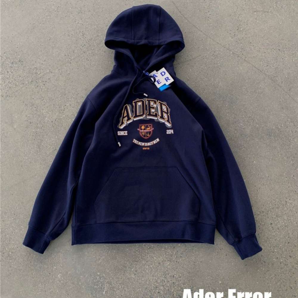 

2021fw Bread Error Born Hoodie Men Women High Quality Dark Blue Trui Breather Sweatshirts Hooded