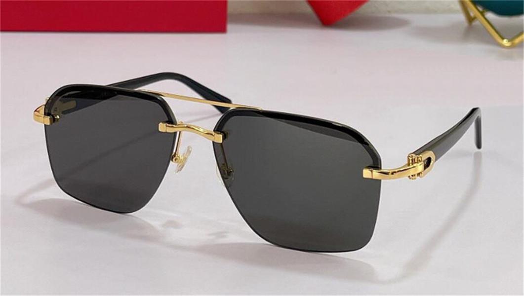 

Selling fashion design sunglasses 0276S metal Semi-Rimless Irregular rimless lens simple and versatile style top quality summer outdoor uv40