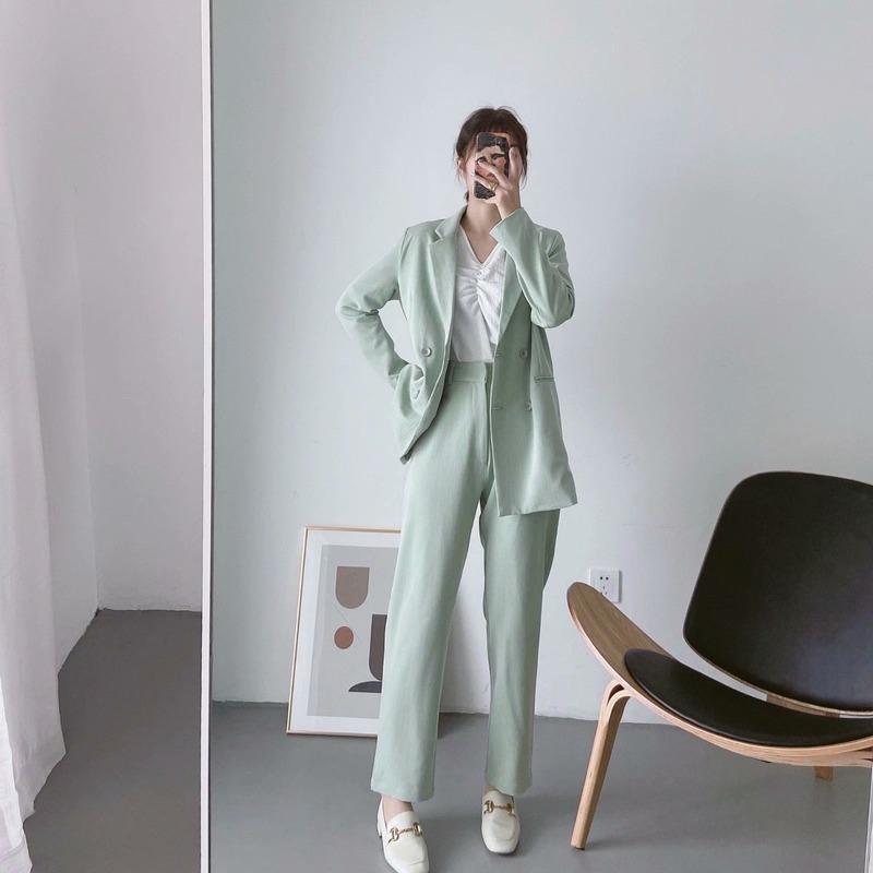 

Women's Two Piece Pants 2021 Minimalism Suit Female Offical Lady Blazer Women Casual Jacket Trousers Shorts Three-piece Conjuntos De Mujer, White
