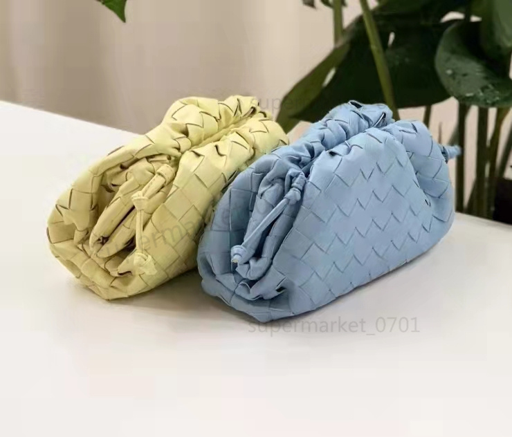 

Womens Designer handbag Fashion Dumpling bag Single shoulder diagonal span Lady Totes Cowhide braided Hand bag, Tapioca yellow