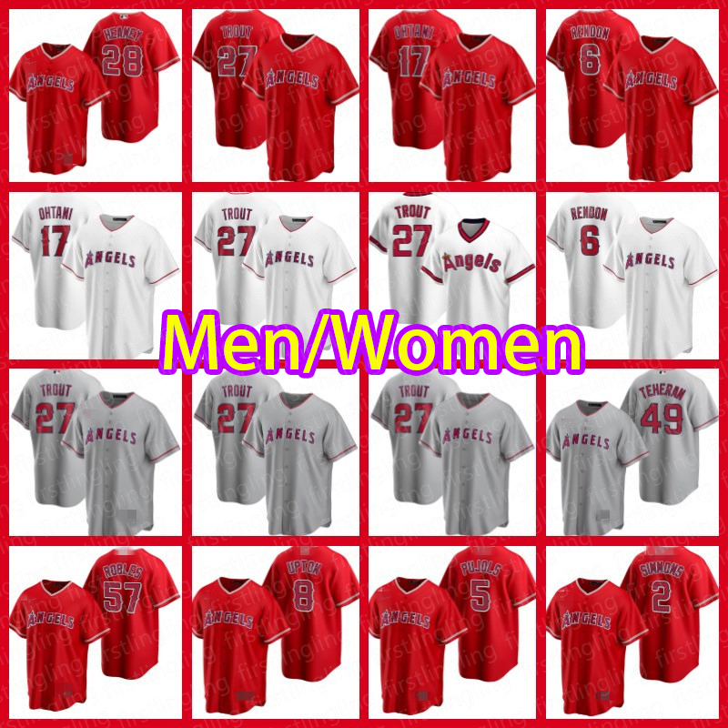 

Angels Los Angeles Jerseys 17 Shohei Ohtani 27 Mike Trout 6 Anthony Rendon Baseball 59 Jo Adell 37 Dylan Bundy 21 Mike Mayers 32 Raisel Igle, Blue;black
