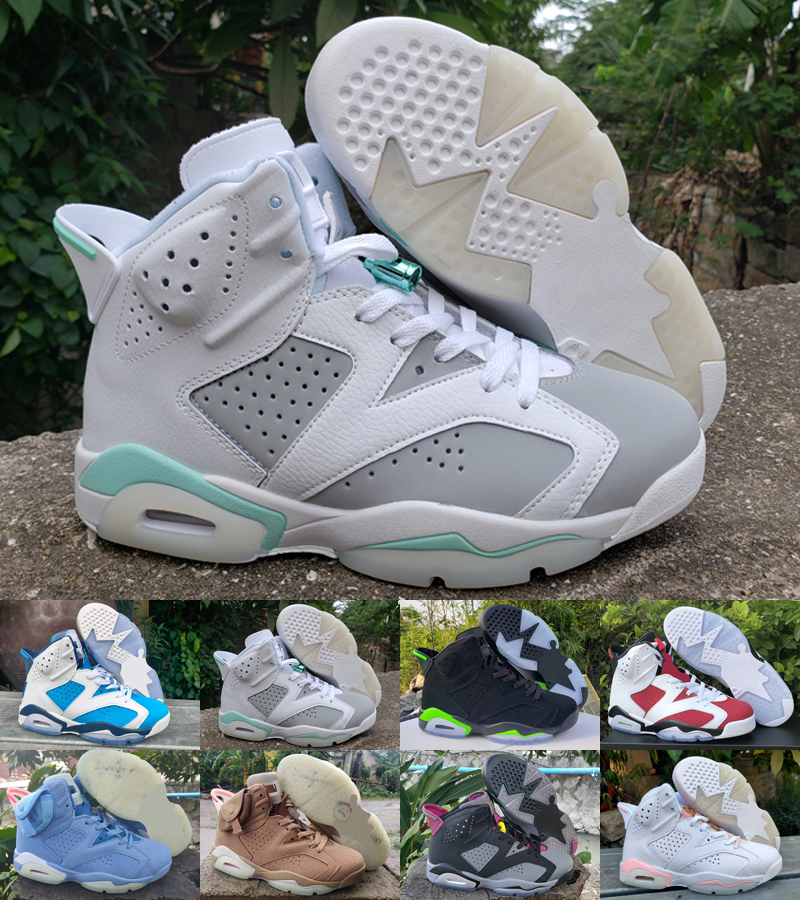 

2021 Top 6 6s mens basketball shoes Cactus british khaki yellow DMP UNC 7 7s paris hare flint 8 8s playoffs men sneakers Size 40-47, As photo 5