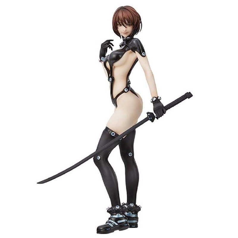 

Gantz Shimohira Reika 23CM Anime Figures Yamasaki Anzu Sword sexy girl figure PVC Action Figure Adult Collection Model Toys Doll Q0722, No retail box