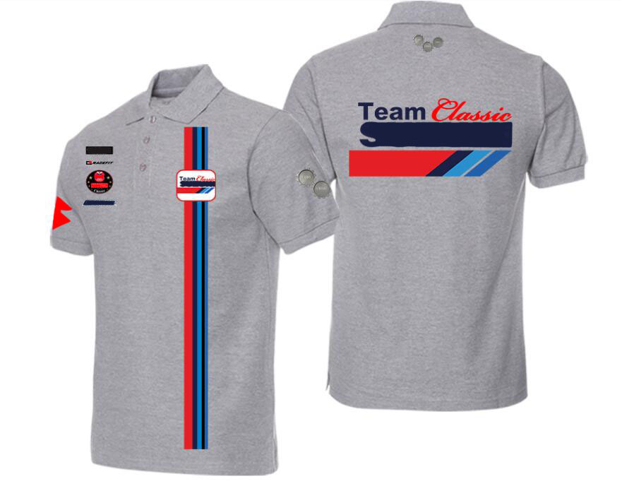 

2021 new MOTO GP summer factory team mass-produced short-sleeved T-shirt men and women couples team clothes quick-drying short-sleeved POLO shirt