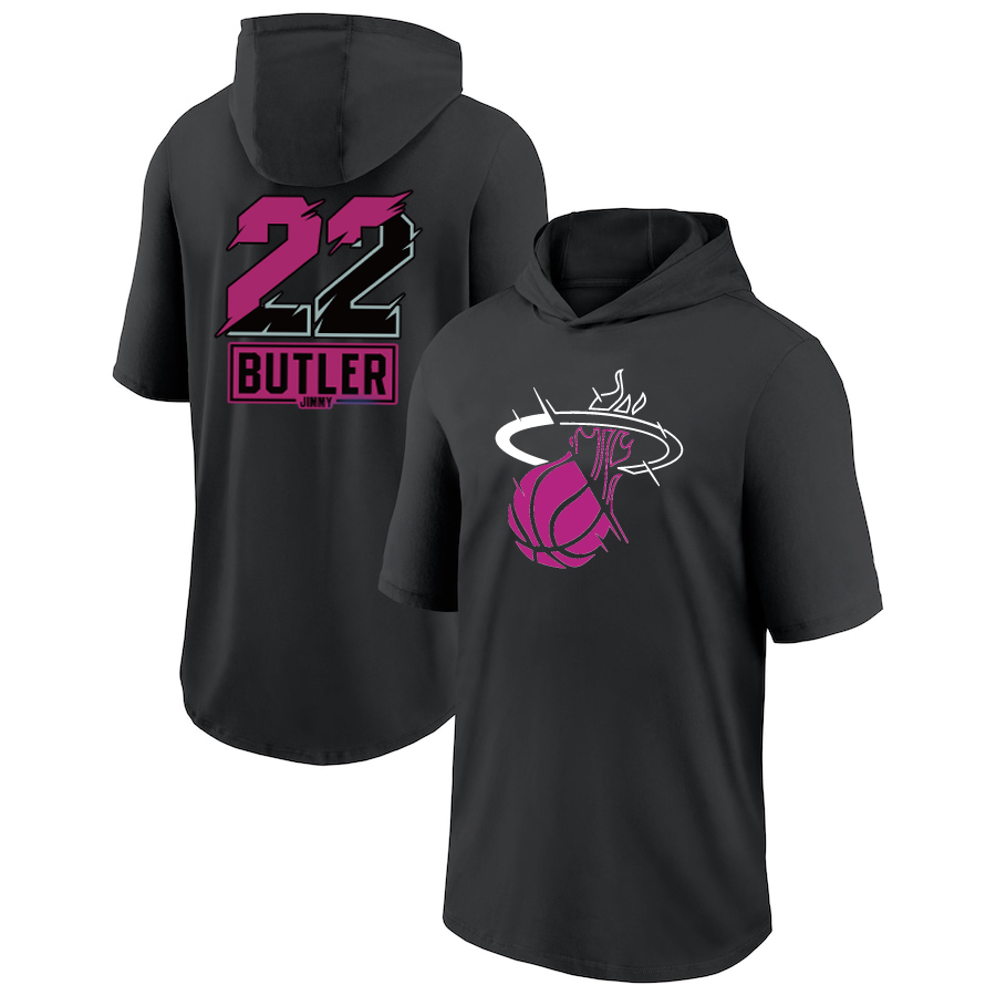 

Miami Heat Milwaukee Bucks MEN Tops tees 2021 Bounce Short Sleeve Shirts Fashion Pullover Hoodies, Black