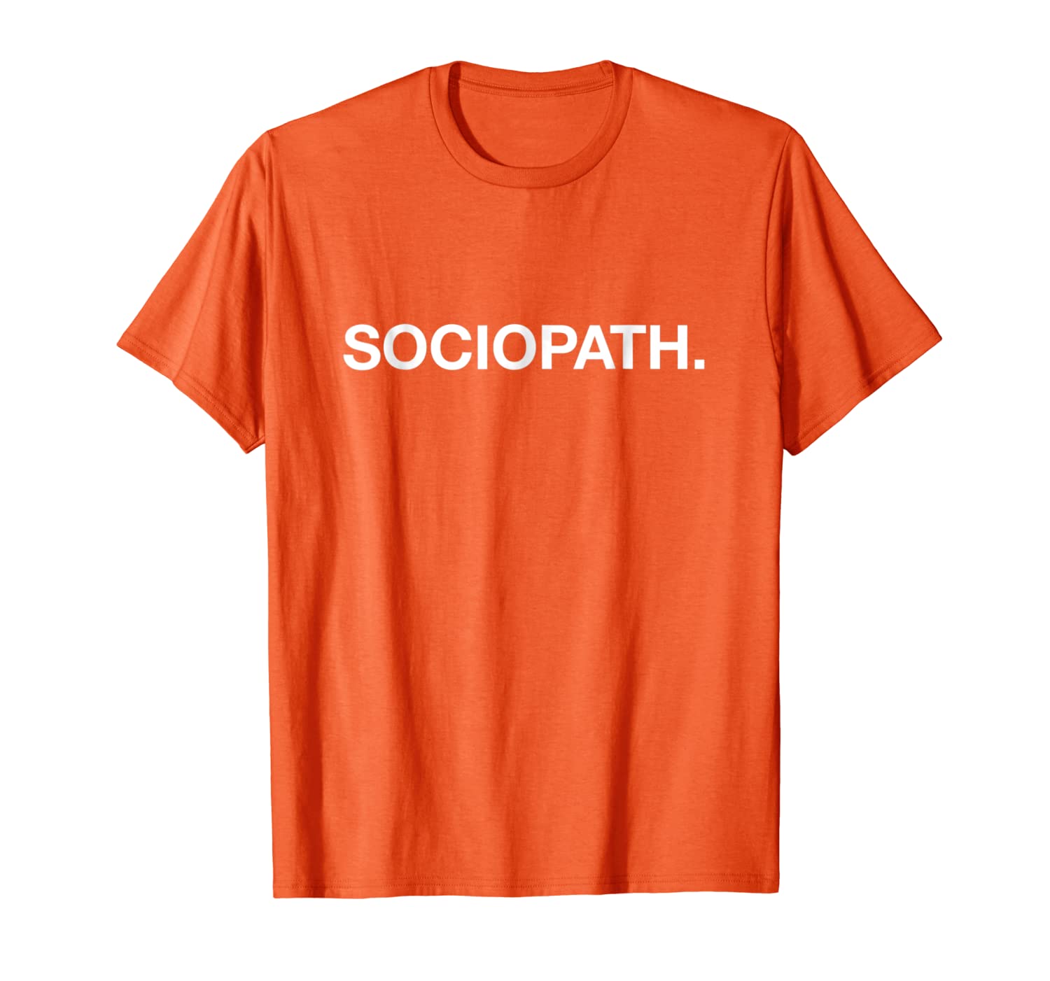 

SOCIOPATH. T-Shirt, White;black