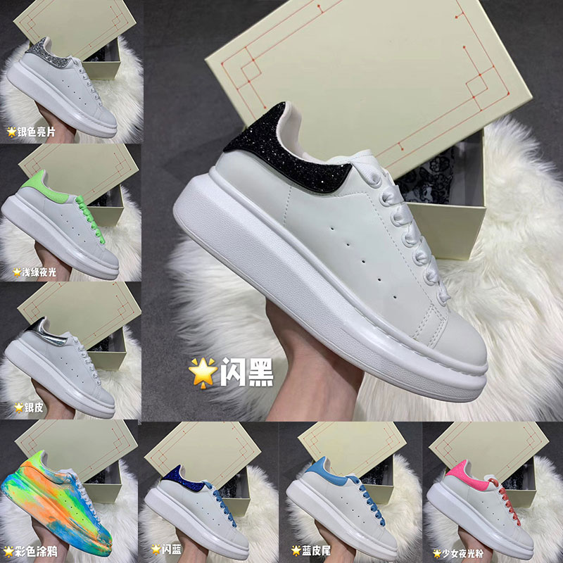 

[With Box]2021 designer High Quality men women espadrilles flats platform oversized sneaker shoes espadrille flat sneakers 36-46 Y4Go#, Black