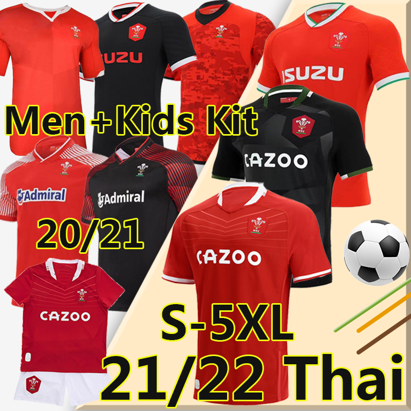 

2021 2022 wales rugby National Team Jerseys Cymru Home Red Away Men Sever Version World Cup polo T-Shirt 19 20 21 22 Welsh Men+Kids kit Training Jesery Uniforms S-5XL, 20-21 home