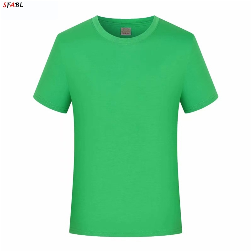 SFABL Black t shirt men Basic simple solid Color Summer o-neck summer tshirt Men Pure color tee shirt Male M-4XL 210726