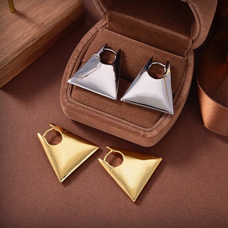 

Dangle & Chandelier Fantaisie Punk Tassel Geometry Earrings For Women Designer Fashion Jewelry High Quality Gold Silver Color