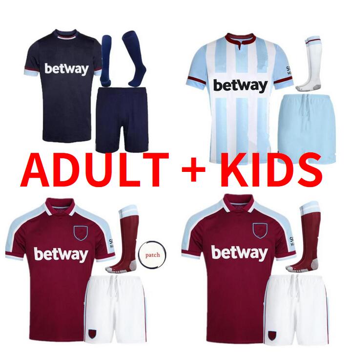 

adult kids kit 2021 2022 LINGARD NOBLE soccer jerseys Iron Maiden special P.Fornals 21 22 home away 3rd RICE Soucek BOWEN LANZINI football shirt