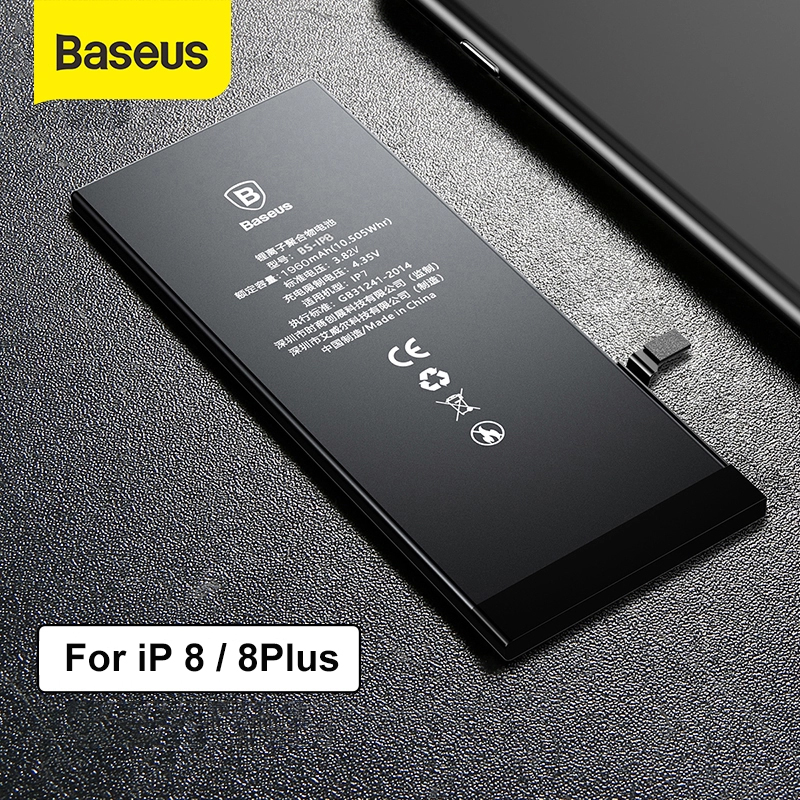

Baseus Lithium Battery foriPhone 8 Plus Replacement Phone Batteries with Free Tools