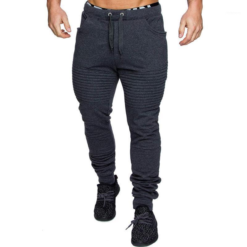 

Men's Pant Sports Elastic Waist Joggers Outdoor Casual Pants Men Clothing Cargo Trousers Solid Camouflage Print Sweatpants, Black