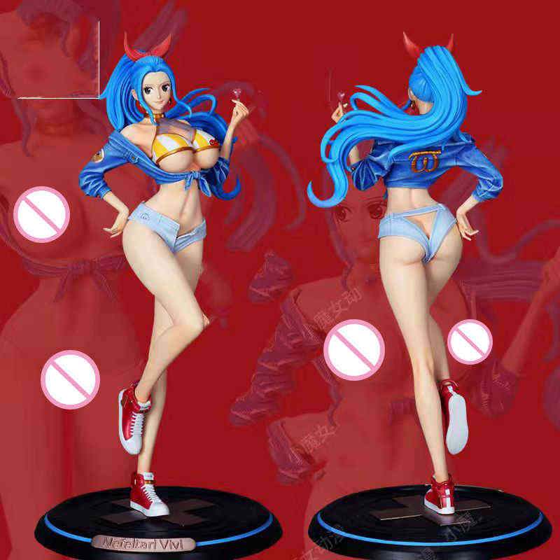 Figurine d'anime japonais GK fille une pièce Nefertari Vivi Nami Boa Hancock figurine en PVC jouet jeu Statue Collection poupée cadeau AA220311