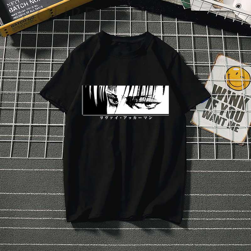 

Attack On Titan T Shirt Anime Plus Size Summer Tops Graphic Tees Men Short Sleeve Tshirt Cartoon Streetwear T-shirt Boys Clothes Men's T-Shi, White;black