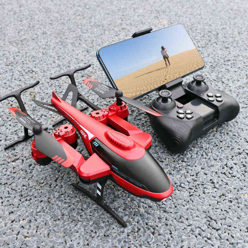 

4DRC V10 RC Mini Drone 4k profesional HD Camera WIFI Fpv Drones With Camera HD 4K RC Helicopters Quadcopter Dron Toys 220113, V10-no camera