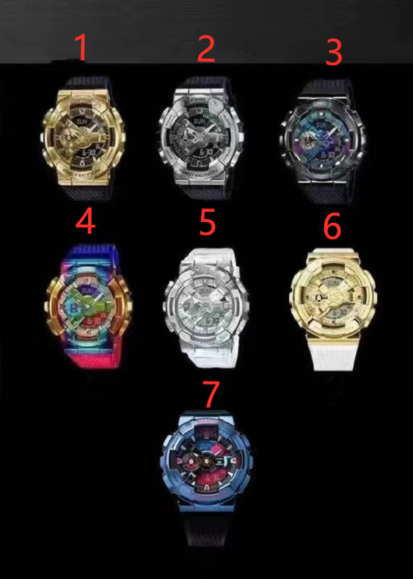 

Men's Sports Quartz M110 Watch DZ7333 Waterproof and Shockproof World Time Alloy PU Belt Automatic Hand-up Lamp