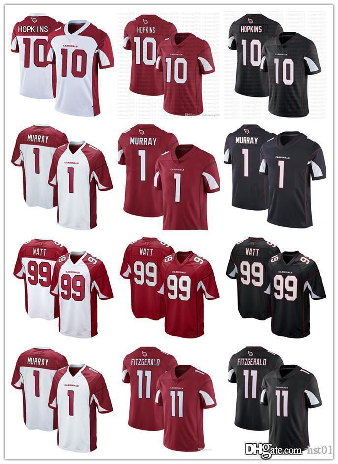 

Men ArizonaCardinals1 Kyler Murray 99 J.J. Watt 11 arry Fitzgerald 21 Patrick Peterson 10 DeAndre Hopkins Football Jerseys, Color