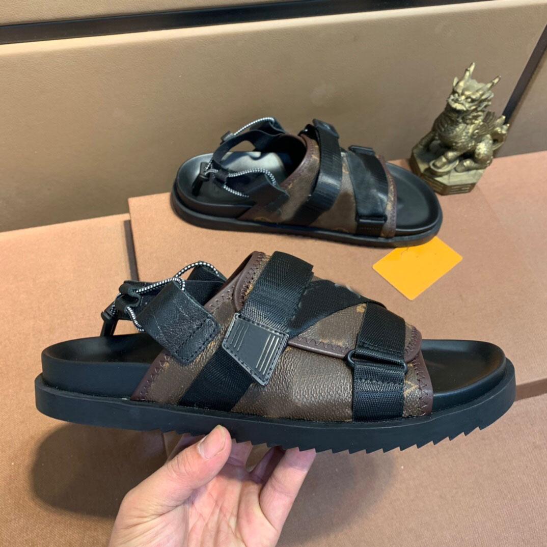 

Sandals HONOLULU WATERFRONT shoes slipper sandal Luxurys Designers MODS Ankle Boots Sneakers Top Grain leather Man Ebony Classical Causal Trainers