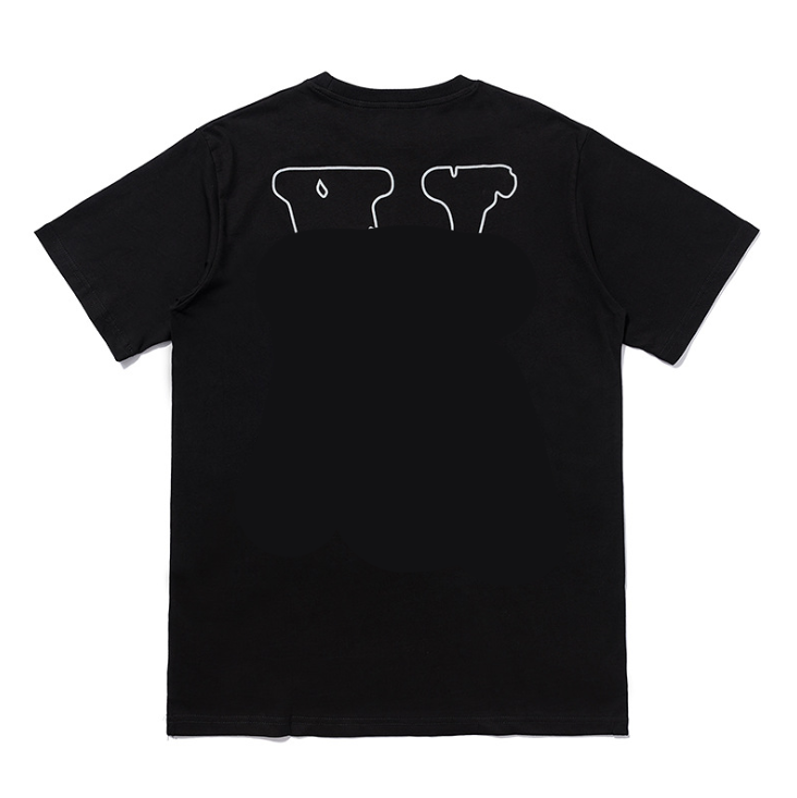 

2021NEW T Shirt European and American fashion personality big printing cotton youth casual short sleeveDesigner_JS White black S-XL 23