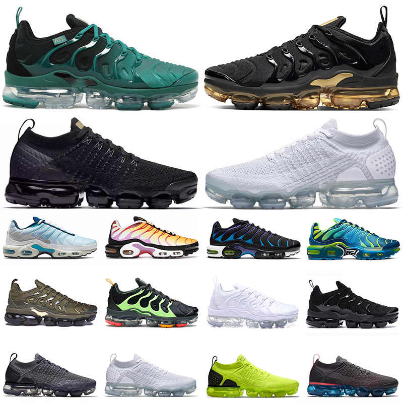 

Fly 2.0 Knit Tn Plus 3.0 Oreo Sneakers Mens Running Shoes Triple Black White Volt Cinder MOC Dusty Cactus Atlanta Womens Trainers Vapours Sports Chaussure, A20 mean green 40-46