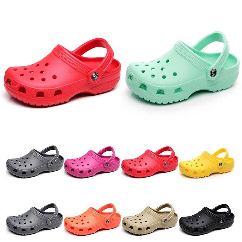 

358 Hotsale Fashion Sandals Slip on Casual Beach Waterproof Shoes Men Classic Nursing Clogs Hospital Women Slippers Work Medical Sandals Top, 1 36-42