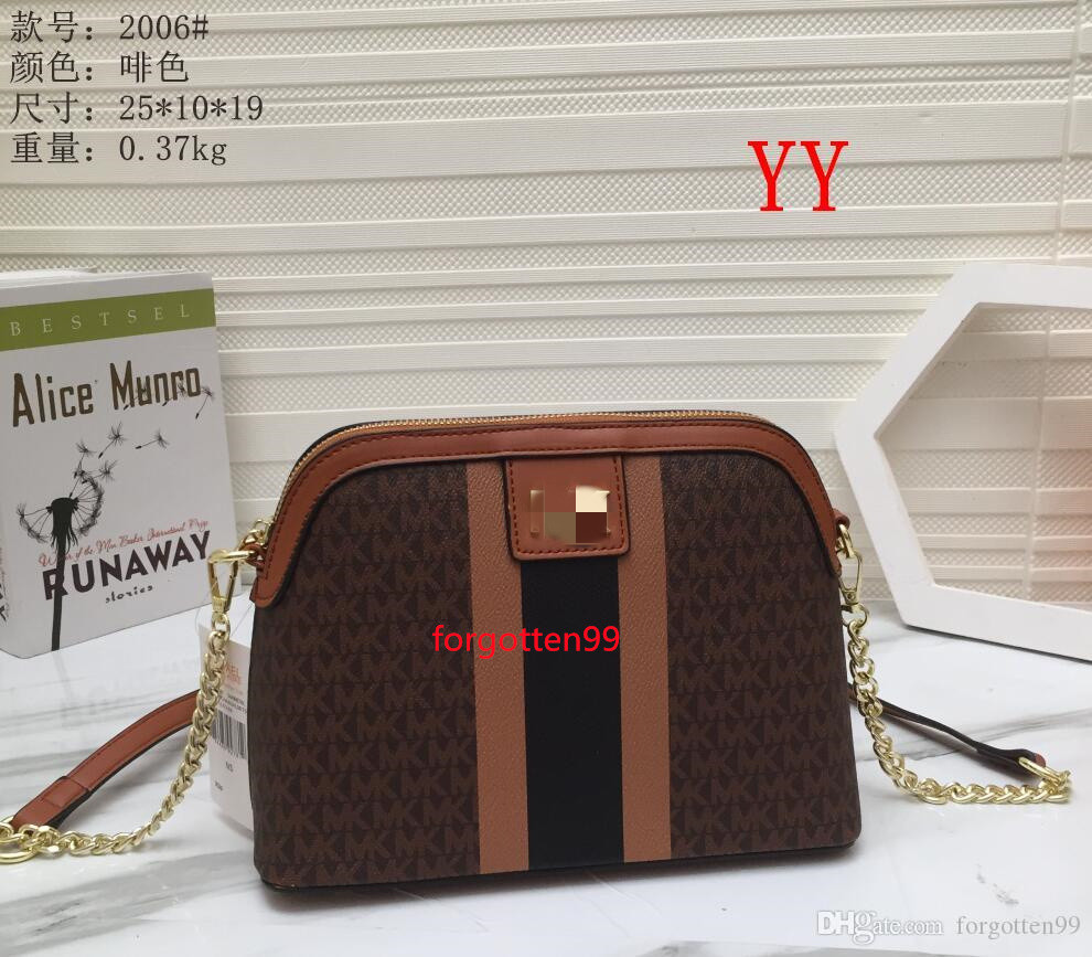 

002 michaels mks kor women's Leather chain handbag Shoulder Envelope Crossbody Shopping Bags messenger bag