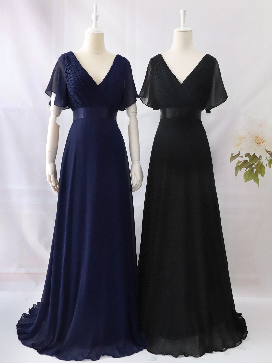 

2021new summer women dress plus size s-9xl elegant a line v neck short maxi sleeve beach dresses boho long party dress robe femme, Black;gray