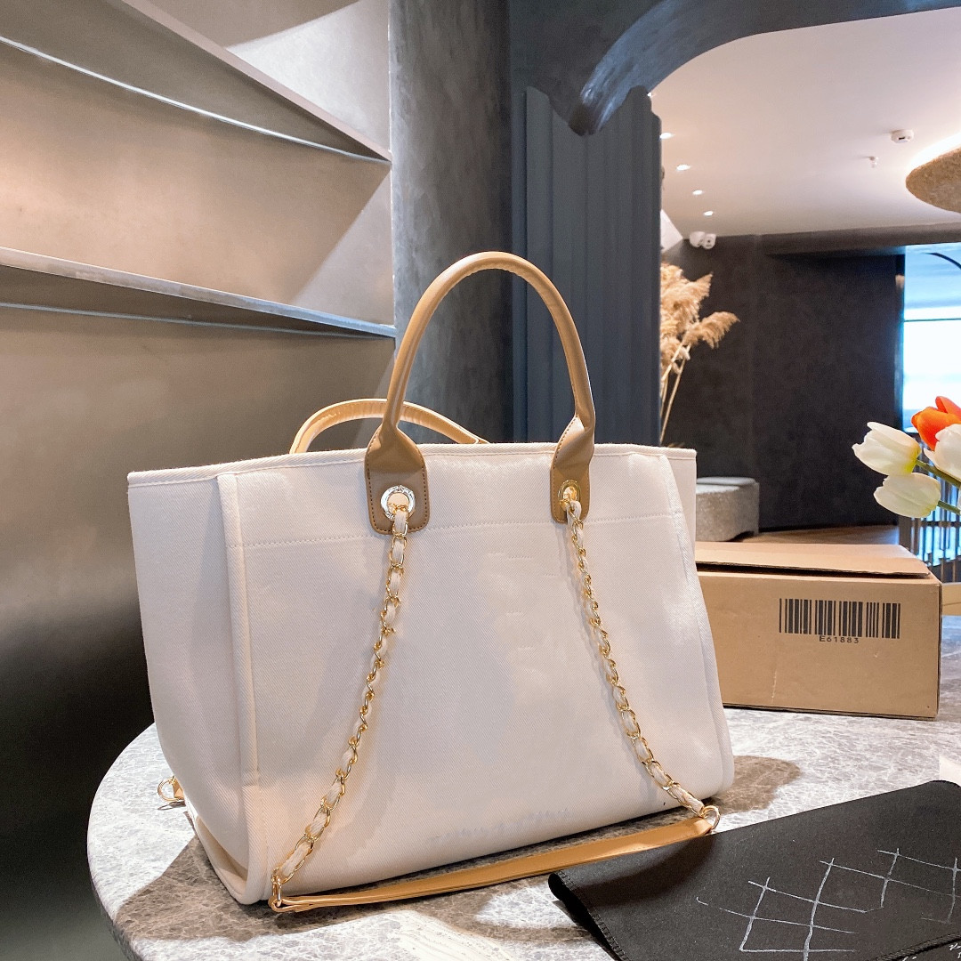 

Women Luxury Handbags Designer Beach Bag French fashion classic leather canvas + Stripes bags large capacity and high quality +shopping bb, This specifications don't shipment