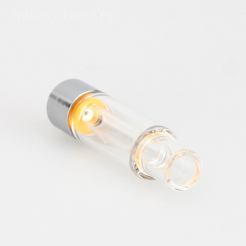 

2021 full Glass atomizer Thick Oil cartridge disposable vape pen Tank Ceramic Coil 510 Vaporizer print logo