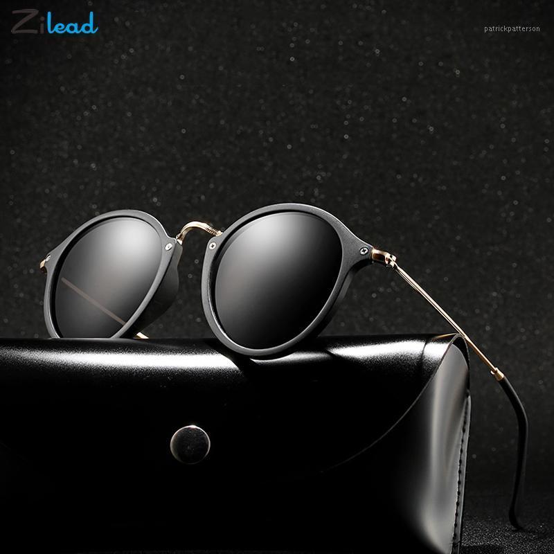 

Sunglasses Zilead Women Brand Designer Mirror Retro Sun Glasses For Luxury Vintage Round Female Black Oculos