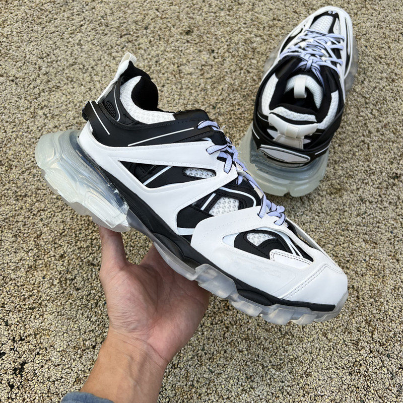 

2022 Paris 3.0 Track s shoes triple Sneakers men women White Blue 3M Grey Black Orange Platform Tess 18ss Update Version Designer Sport Sneaker, Pay for extra lace