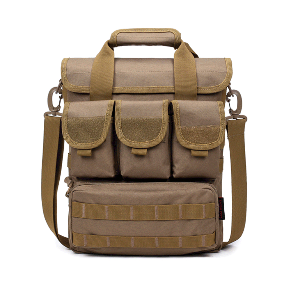 

Fashion Leisure Messenger Bag Men's Waterproof Shoulder Backpack Multi-pocket Large Capacity For Outdoor Sport Camping Hiking Hunting., Acu digital