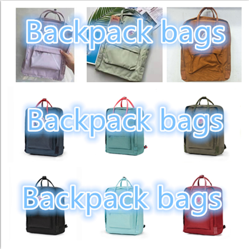 

Hot Sell Swedish 7L 16L 20L Classic Kanken Mini Backpack Women And Kids Arctic Fox Canvas Waterproof Backpack Fjallravan Kanken