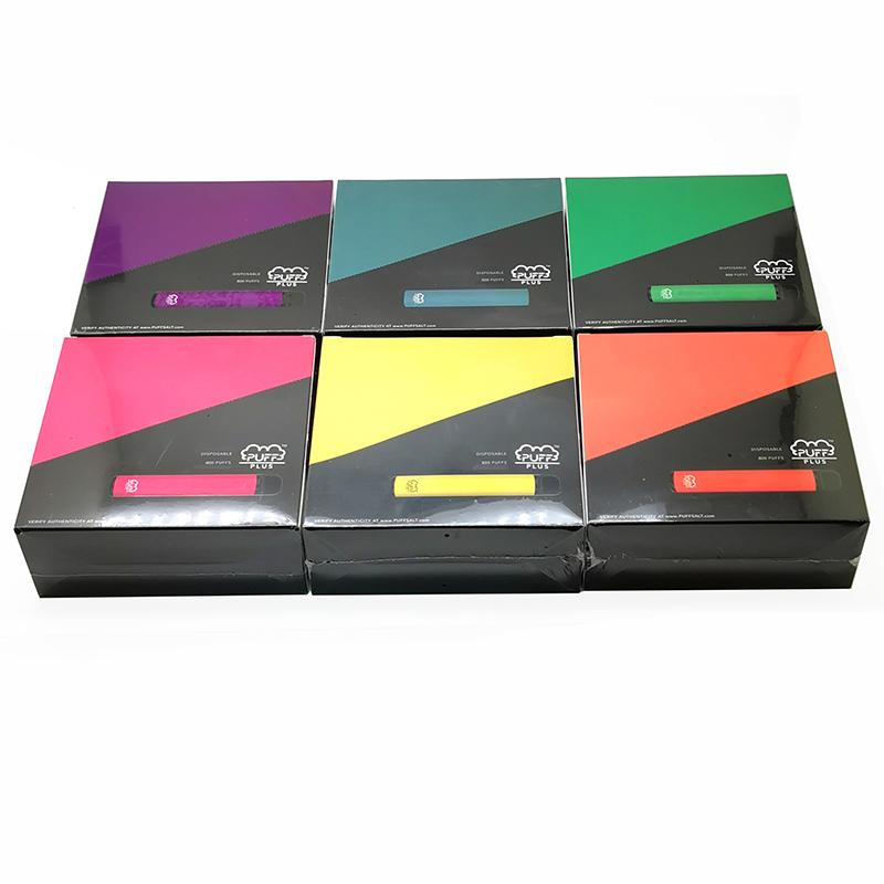 

Puff Bar Plus 800 Puffs Disposable Vape Pen E Cigarettes with 550mAh Battery 3.2ml Pods Cartridges Pre-Filled vs Bang xxl Air Bar Max Vcan Aokit