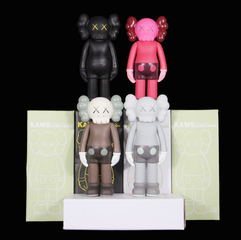 

HOT 20CM 8inches 0.2KG Originalfake KAWS prototype Companion Original Box KAWS Action Figure model decorations toys gift