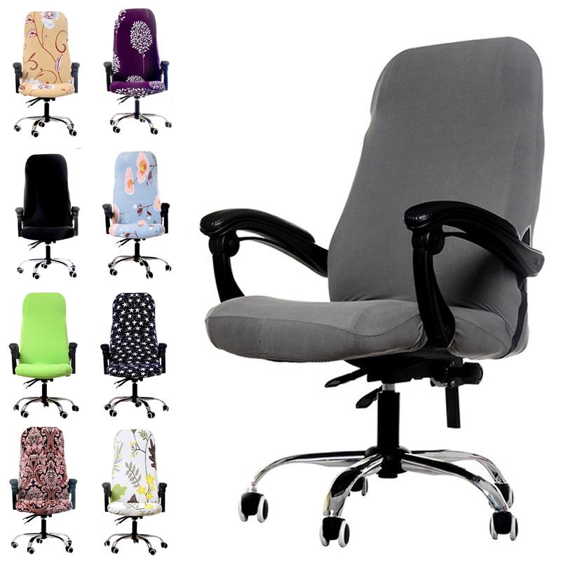 

Office Rotating Computer Chair Cover Elastic Anti-dirty Removable Lift Case Covers For Meeting Room Seat
